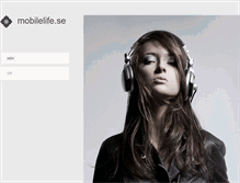 Tablet Screenshot of mobilelife.se